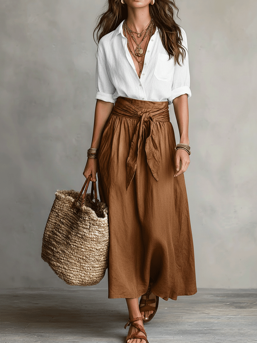 Seraphina | Boho Skirt Set