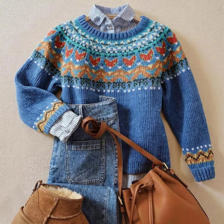 Kaylee | Classic Vintage Knit Sweater