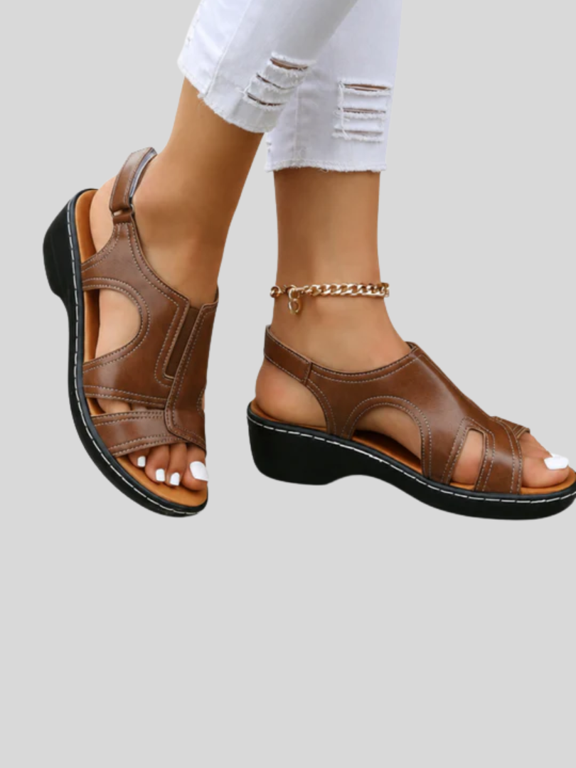 Jolie | Orthopedic Leather Sandals
