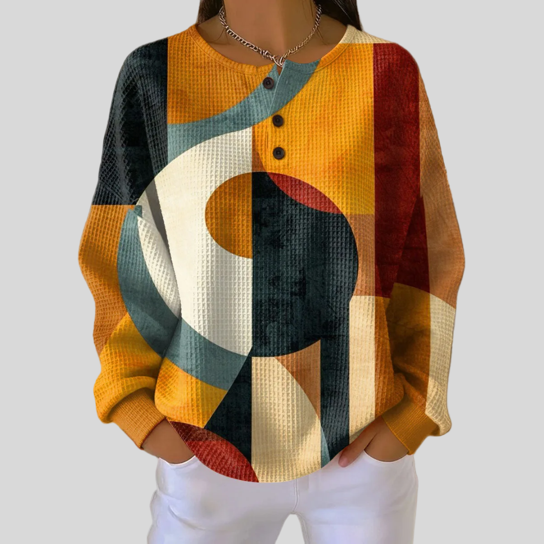 Bexmore | Geometric Pattern Sweatshirt