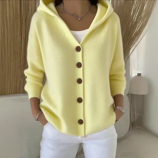 Willow | Hooded Knit Cardigan