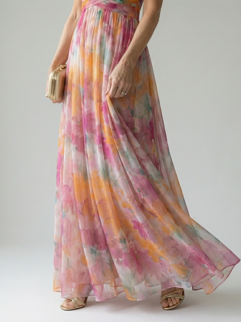 Fenna | Soft Wrap Maxi Dress