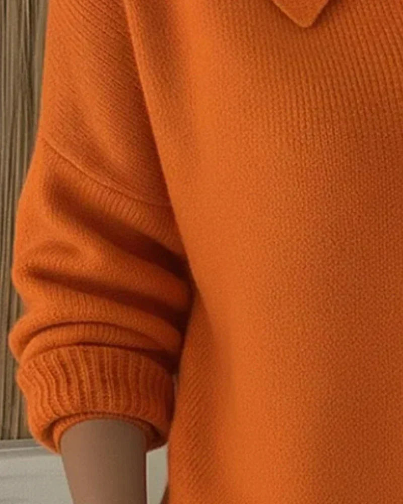 Verity | Collared Knit Cardigan