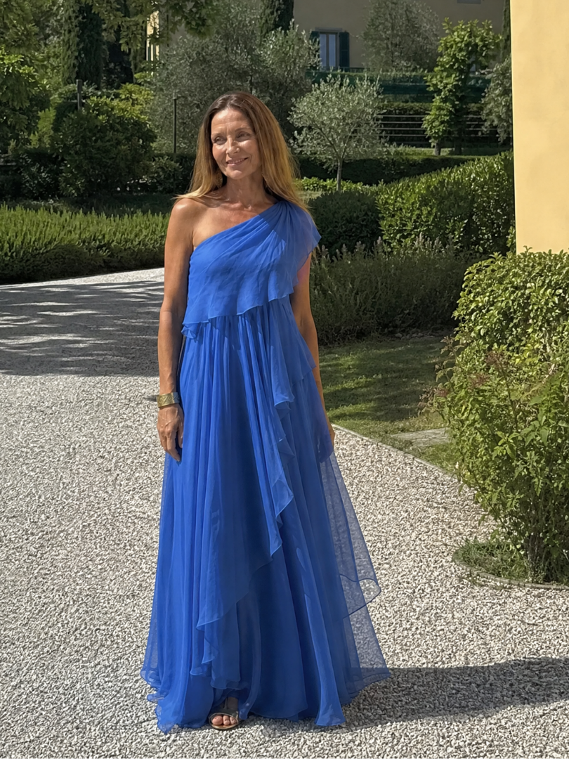 Tracey | Cascading Ruffle Maxi Dress