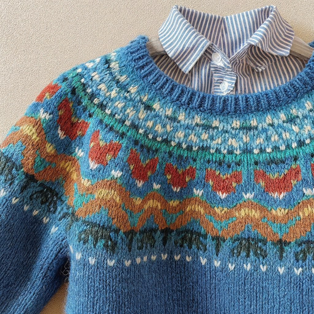 Kaylee | Classic Vintage Knit Sweater