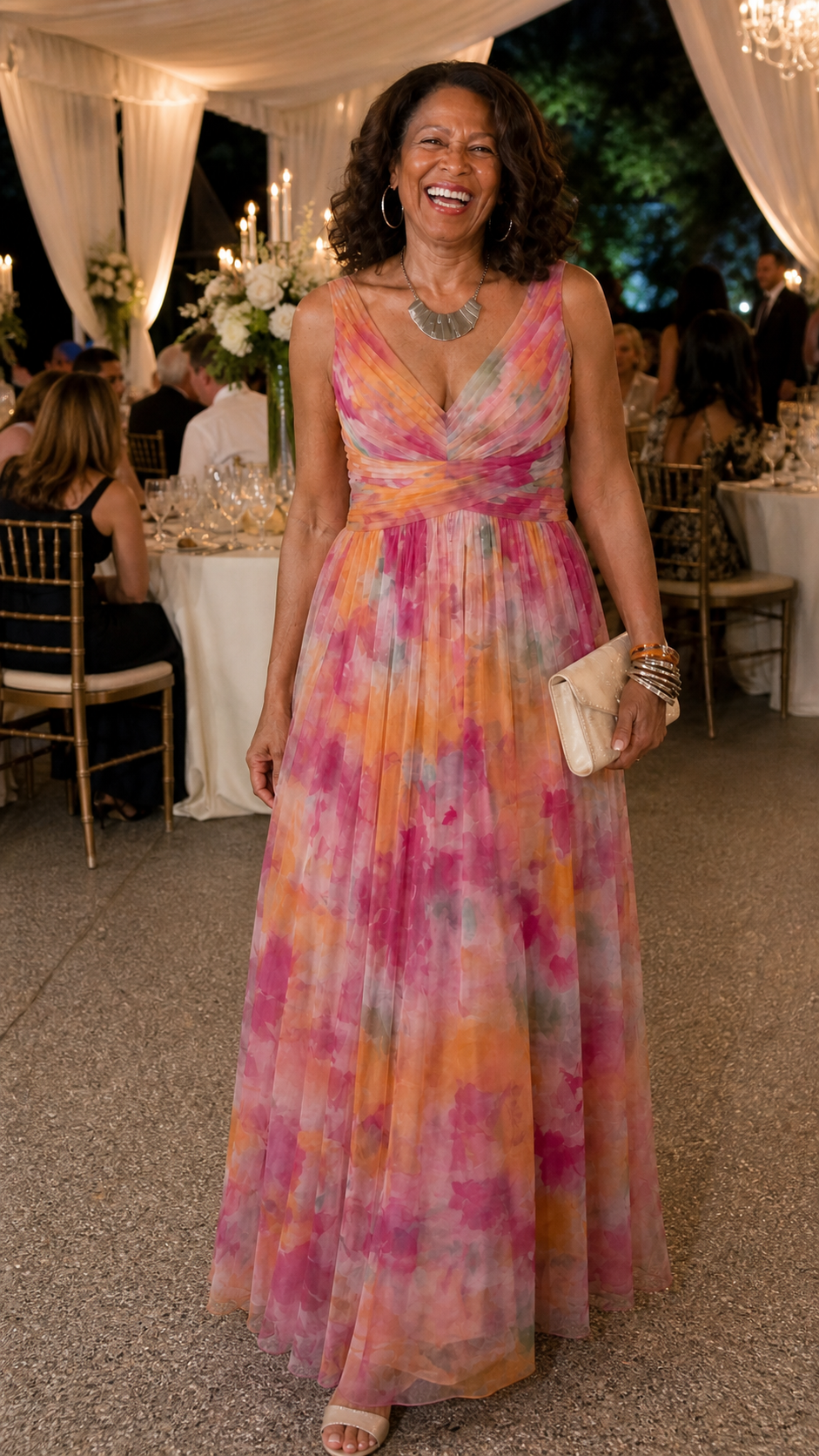 Fenna | Soft Wrap Maxi Dress