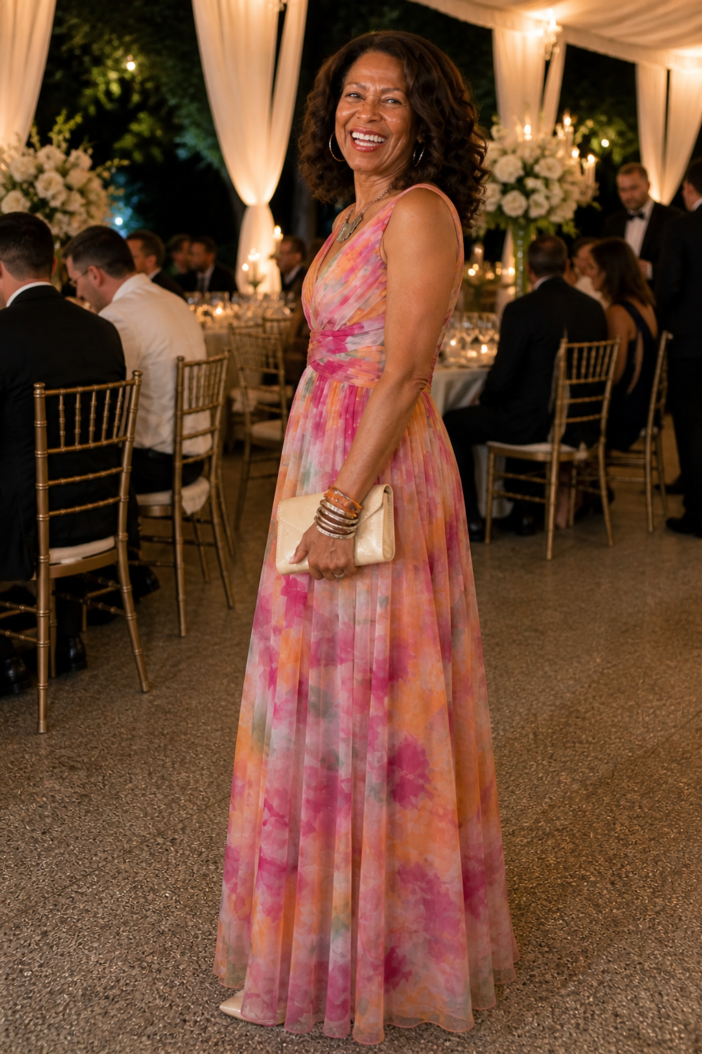 Fenna | Soft Wrap Maxi Dress