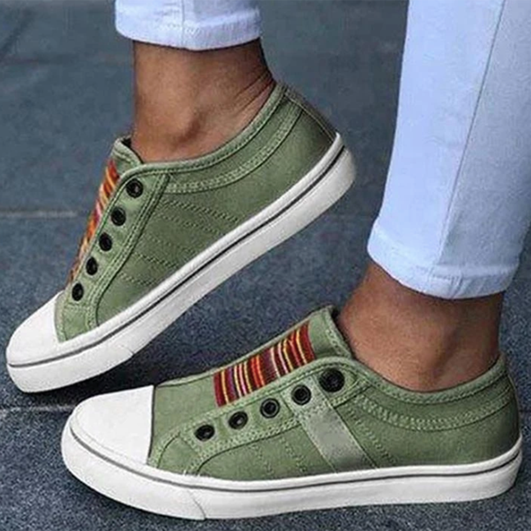 Carol | Canvas Slip-On Sneakers