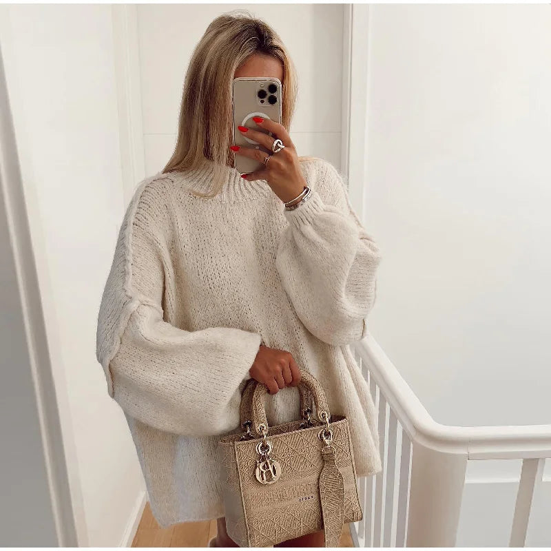 June | Cozy Oversized Knit Sweater