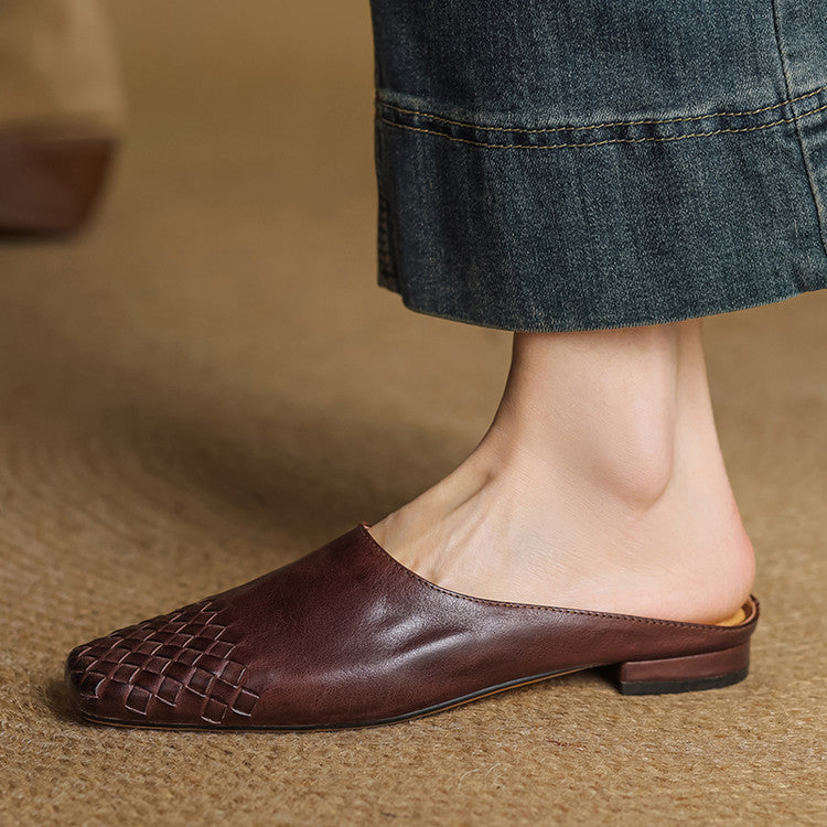 Helma | Genuine Leather Mules