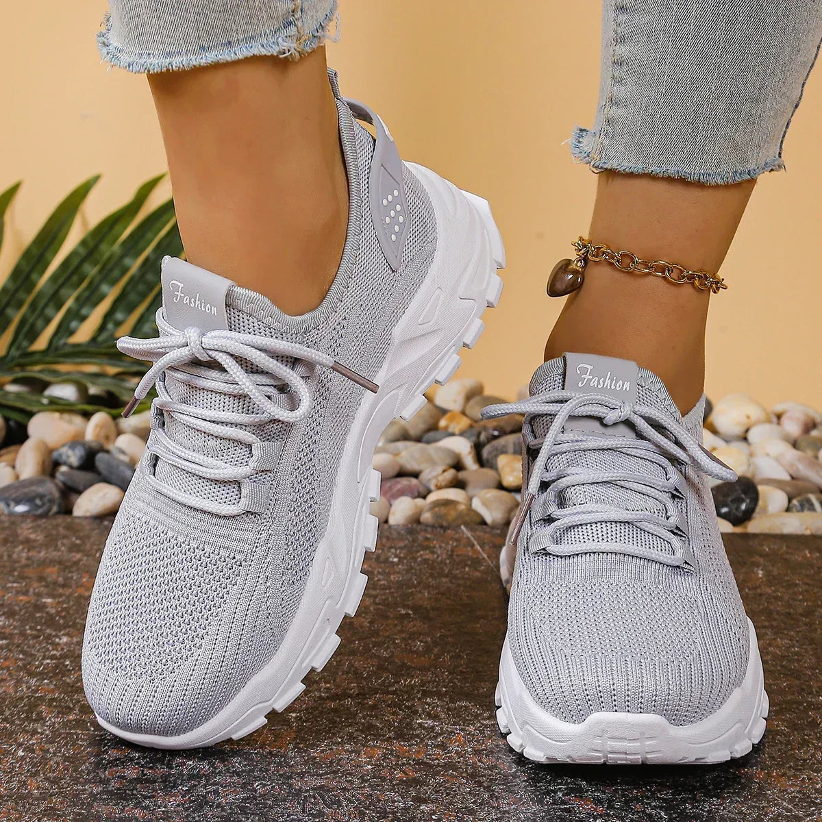Delilah | Elevated Sole Sneakers