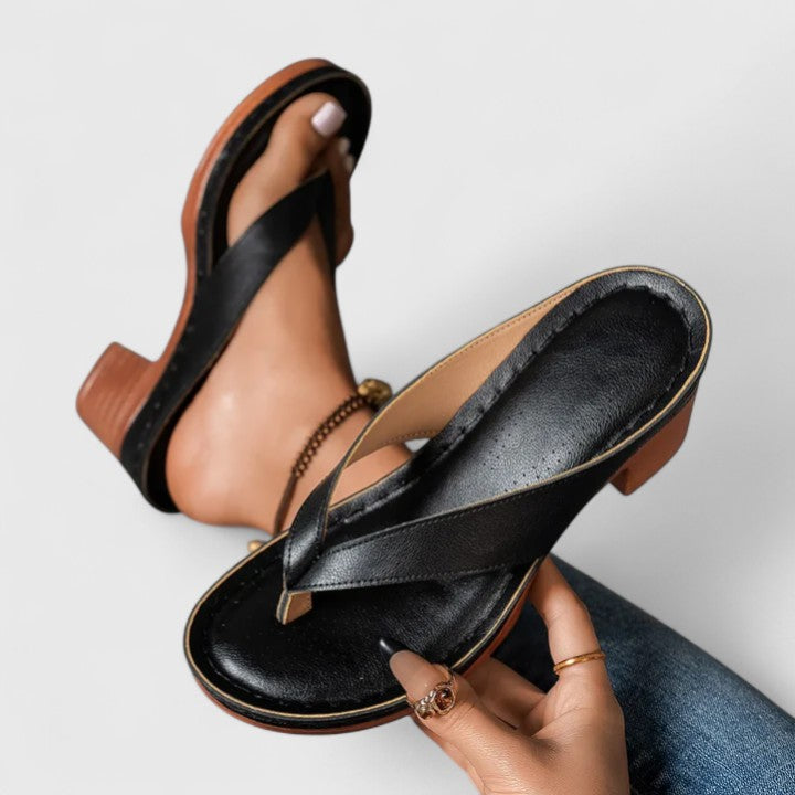 Jazrielle | Orthopedic Occasion Leather Heels