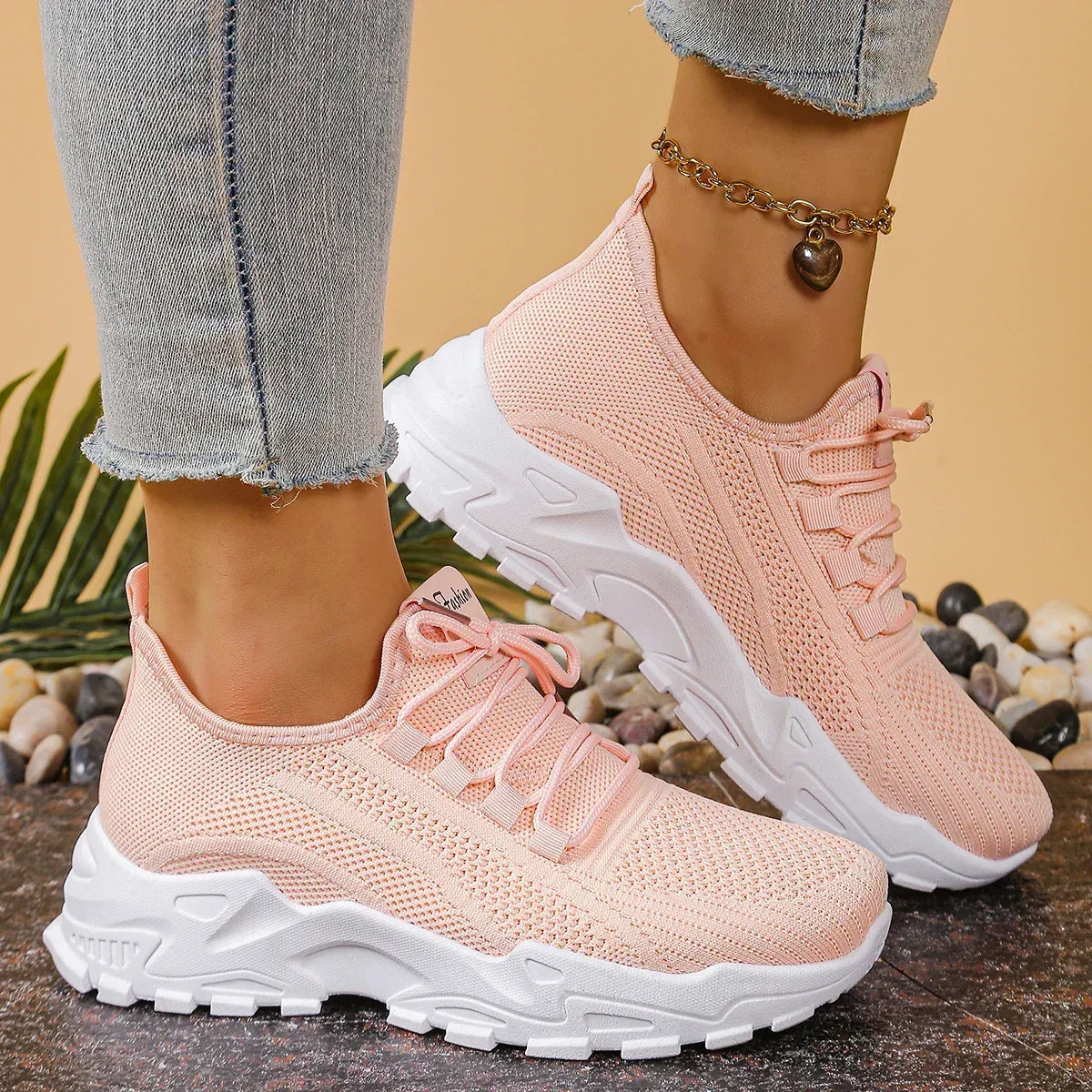 Delilah | Elevated Sole Sneakers