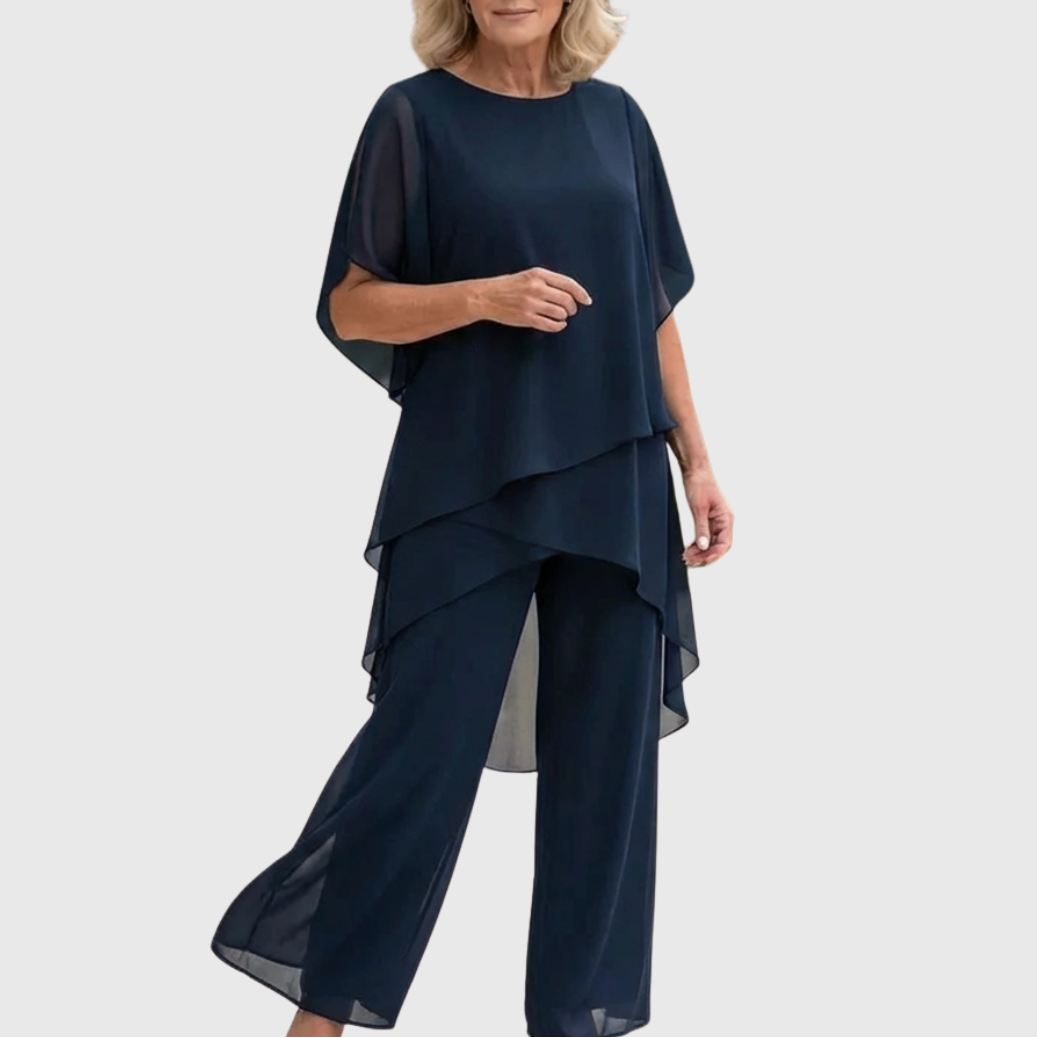 Elara | Fluid Palazzo Set