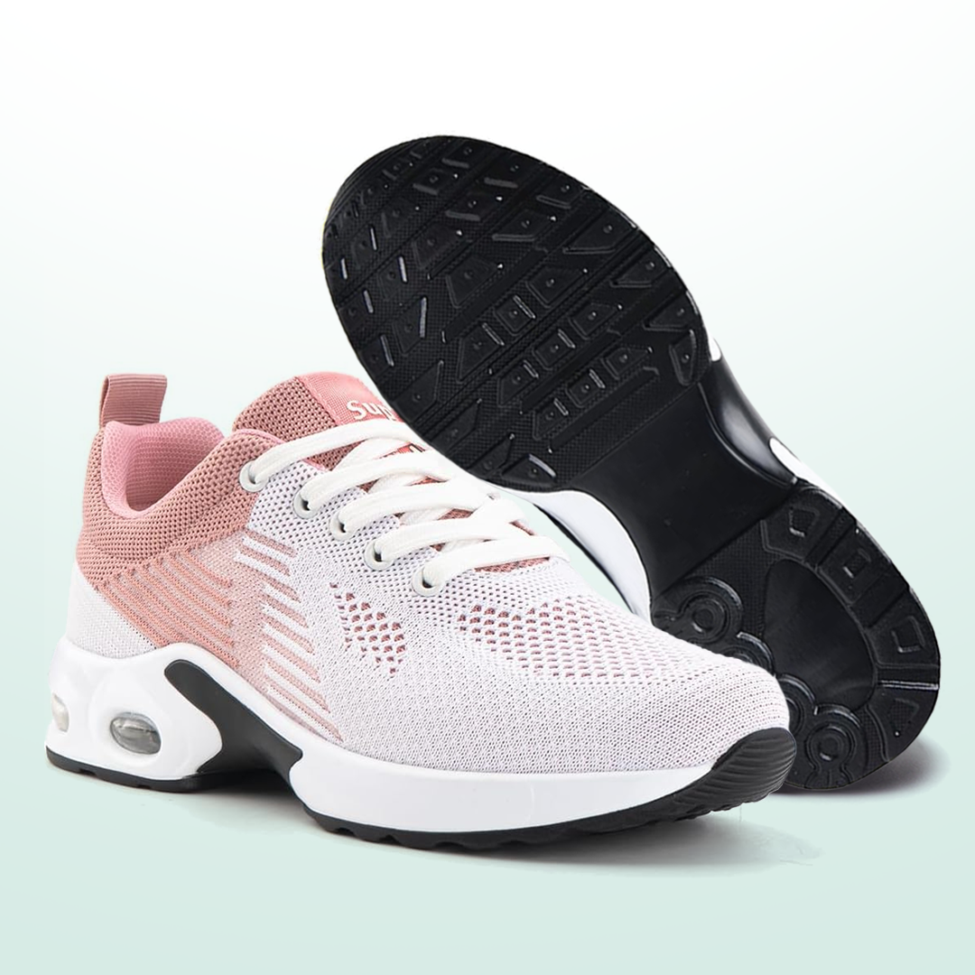Madison | Orthopedic Shoes in White & Pink