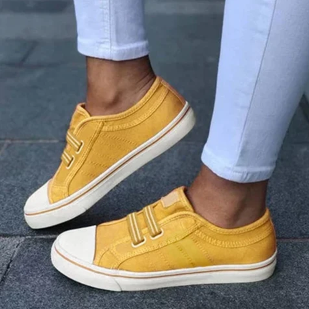 Carol | Canvas Slip-On Sneakers