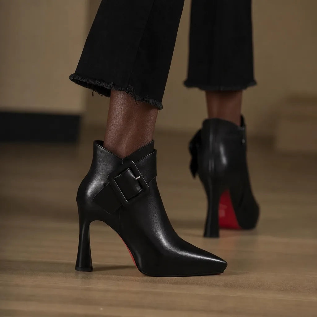 Dieynaba | Orthopedic Buckle Ankle Boot