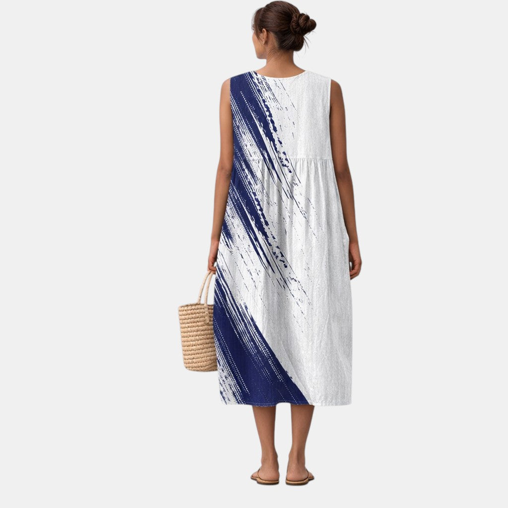 Elena | Elegant Day Midi Dress