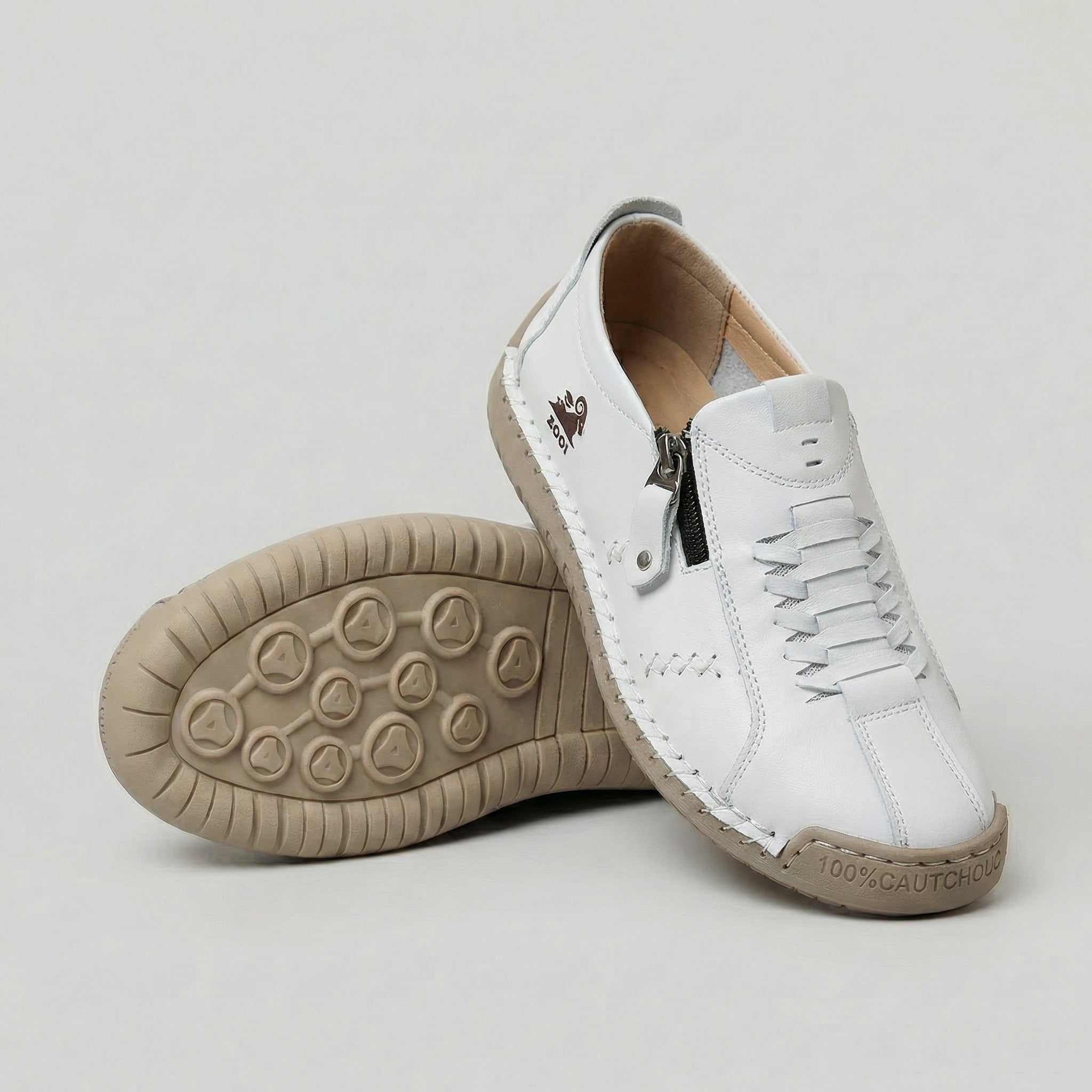 Katherine | Side-Zip Comfort Sneakers