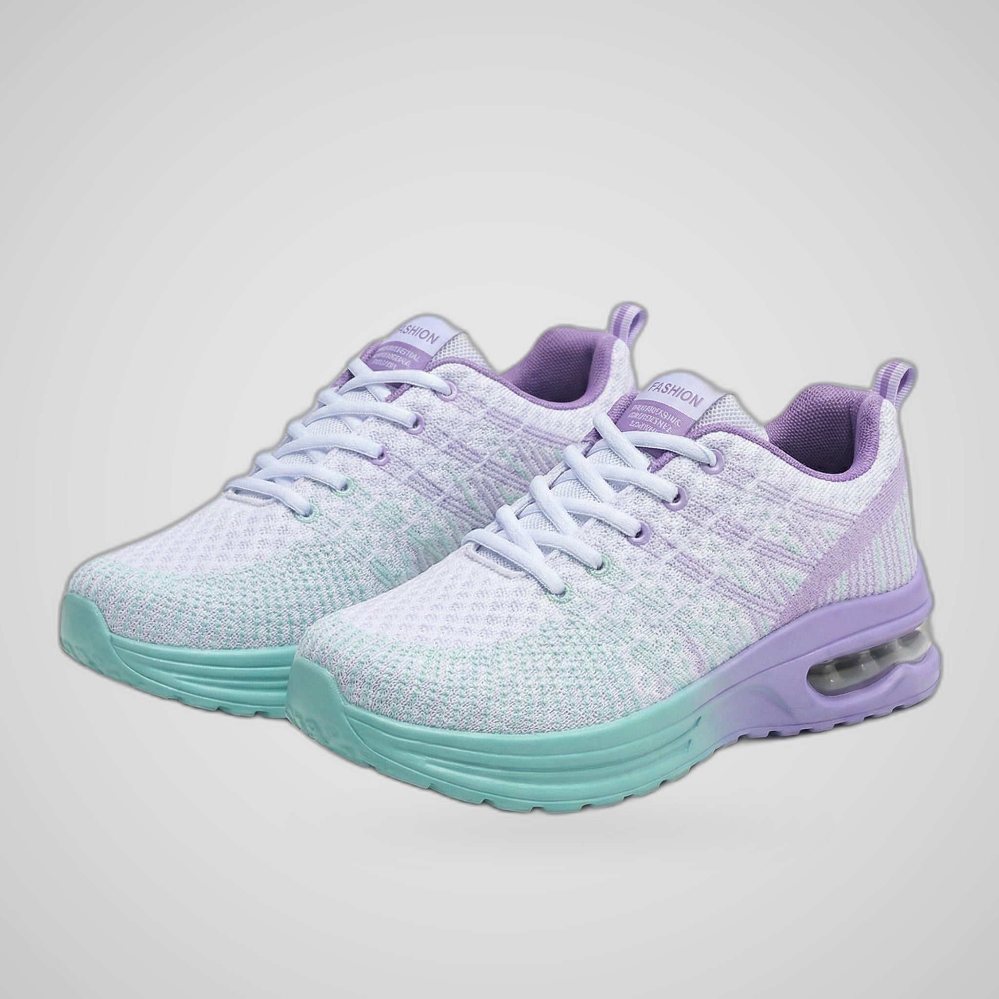 Cleo | Orthopedic Shoes in Violet & Turquoise