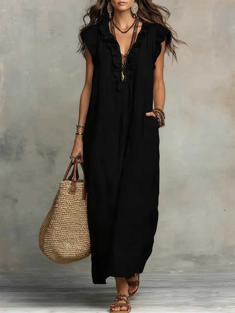 Celestina | Elegant Summer Maxi Dress