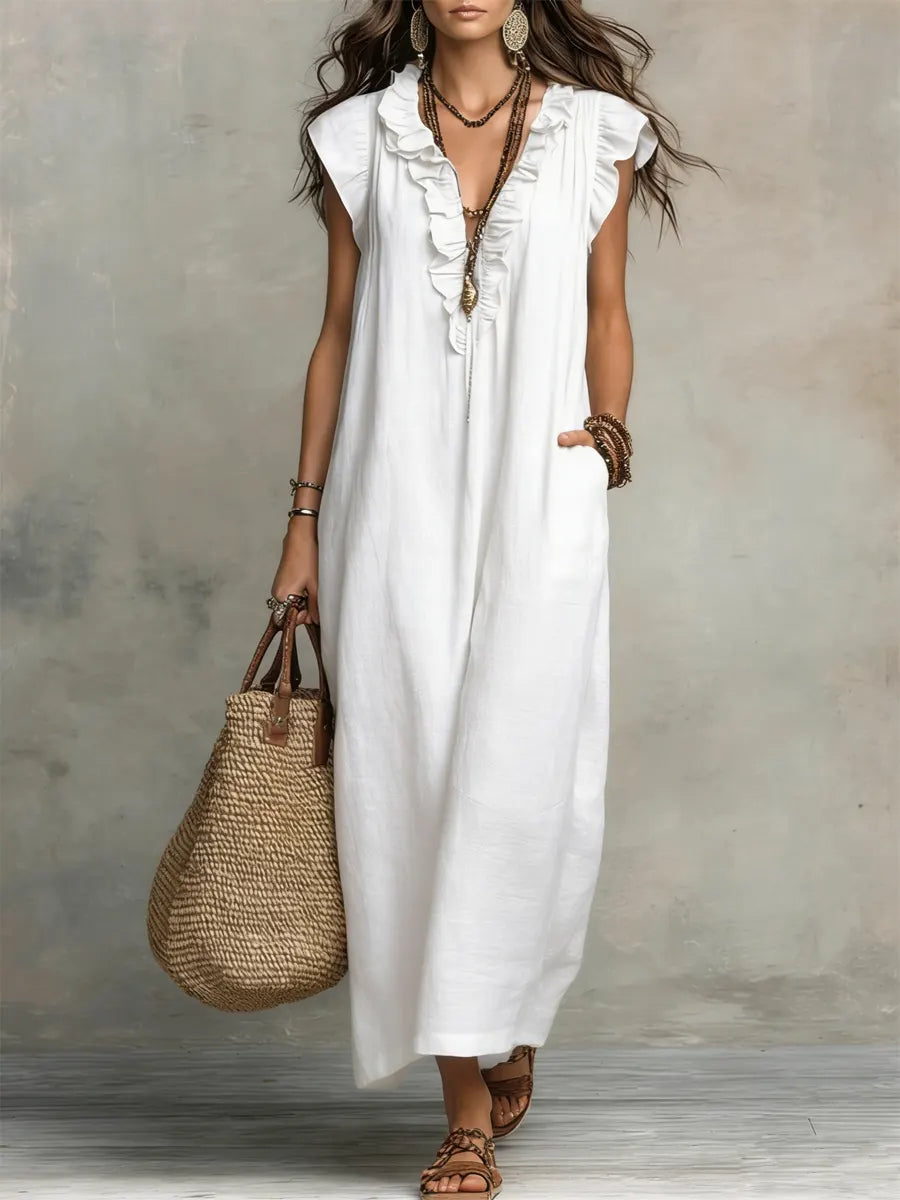 Celestina | Elegant Summer Maxi Dress