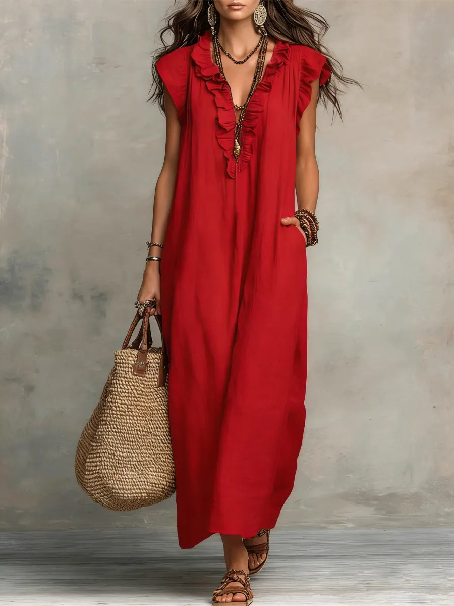 Celestina | Elegant Summer Maxi Dress