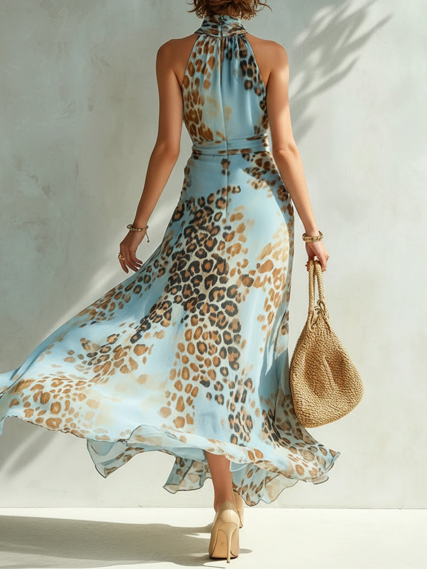 Daniela | Animal Print Maxi Dress