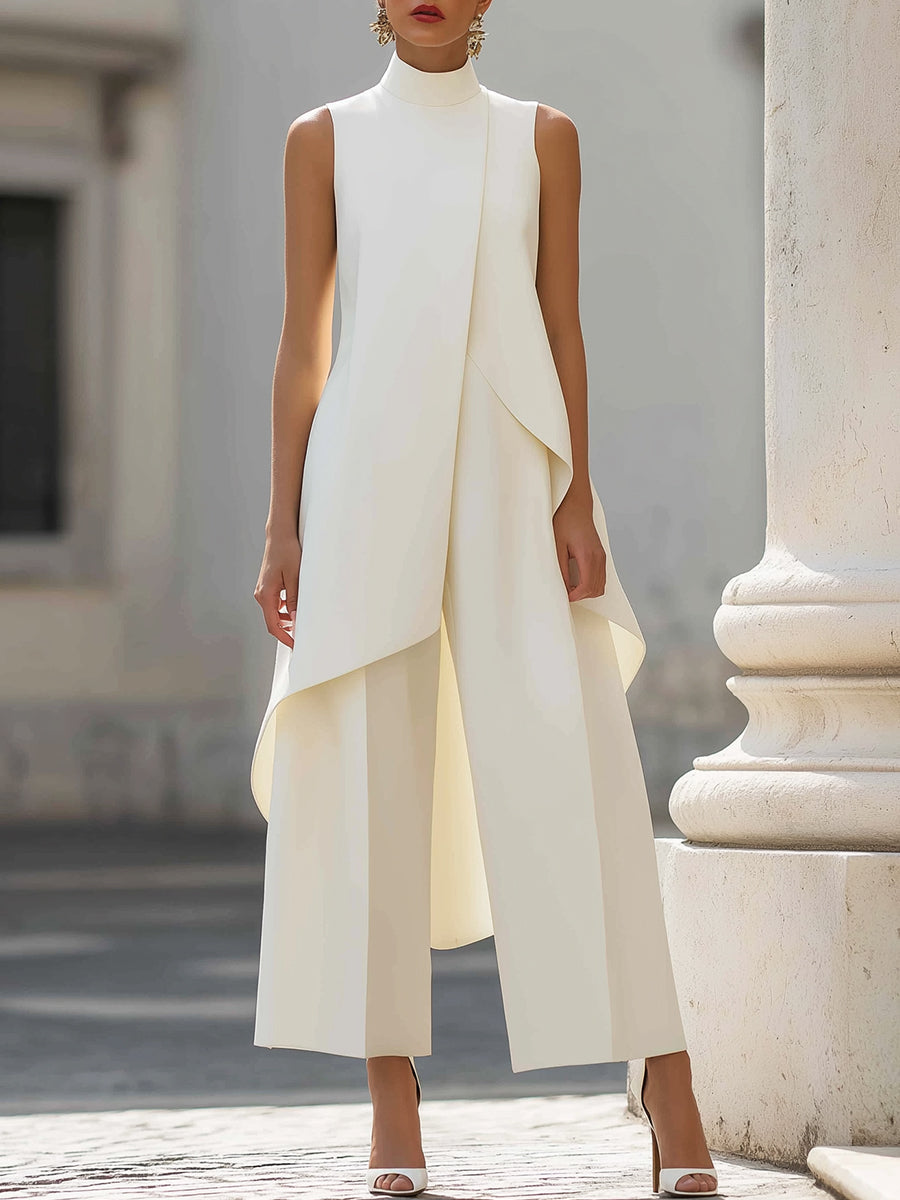 Everly | Wide-Leg Two-Piece Suit