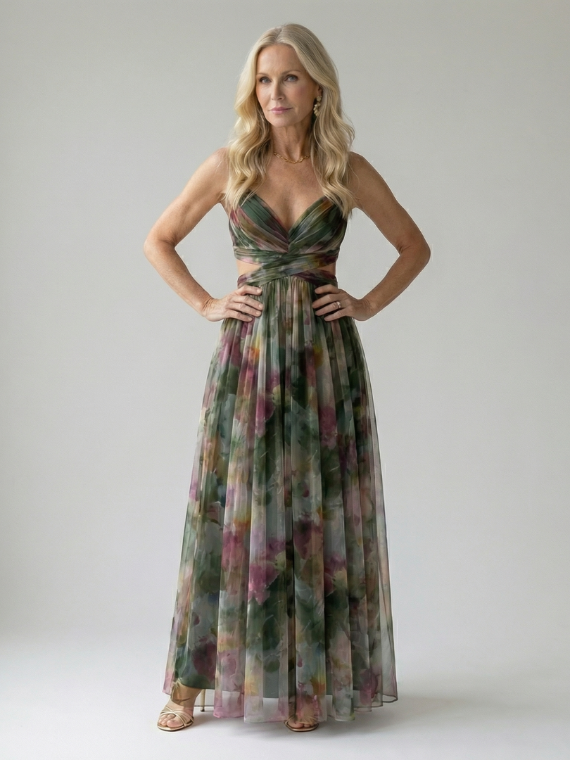 Fenna | Soft Wrap Maxi Dress