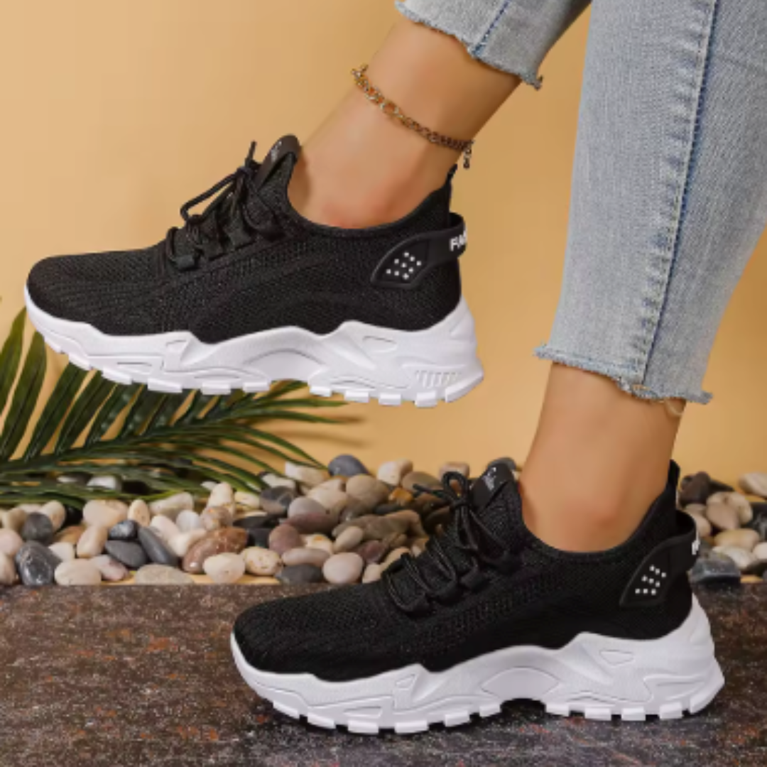 Delilah | Elevated Sole Sneakers
