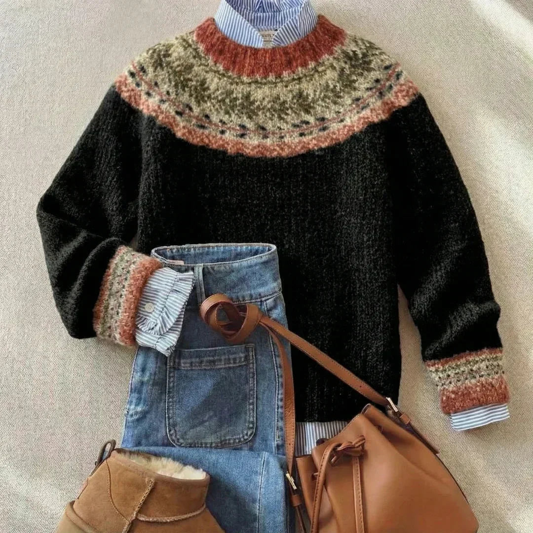 Samantha | Chic Vintage Knit Sweater