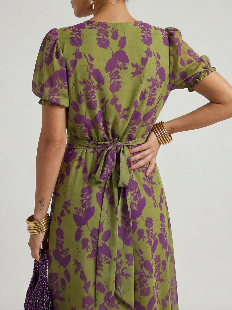 Marielle | Relaxed Floral Midi Dress