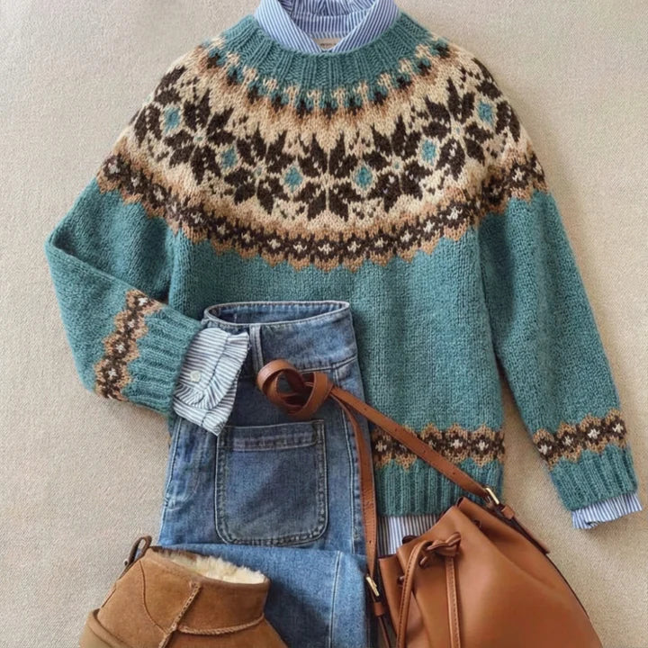 Darlene | Chic Vintage Knit Sweater