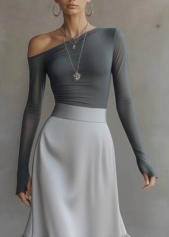 Vivienne | Off-Shoulder Top & Ruffle Midi Skirt Set