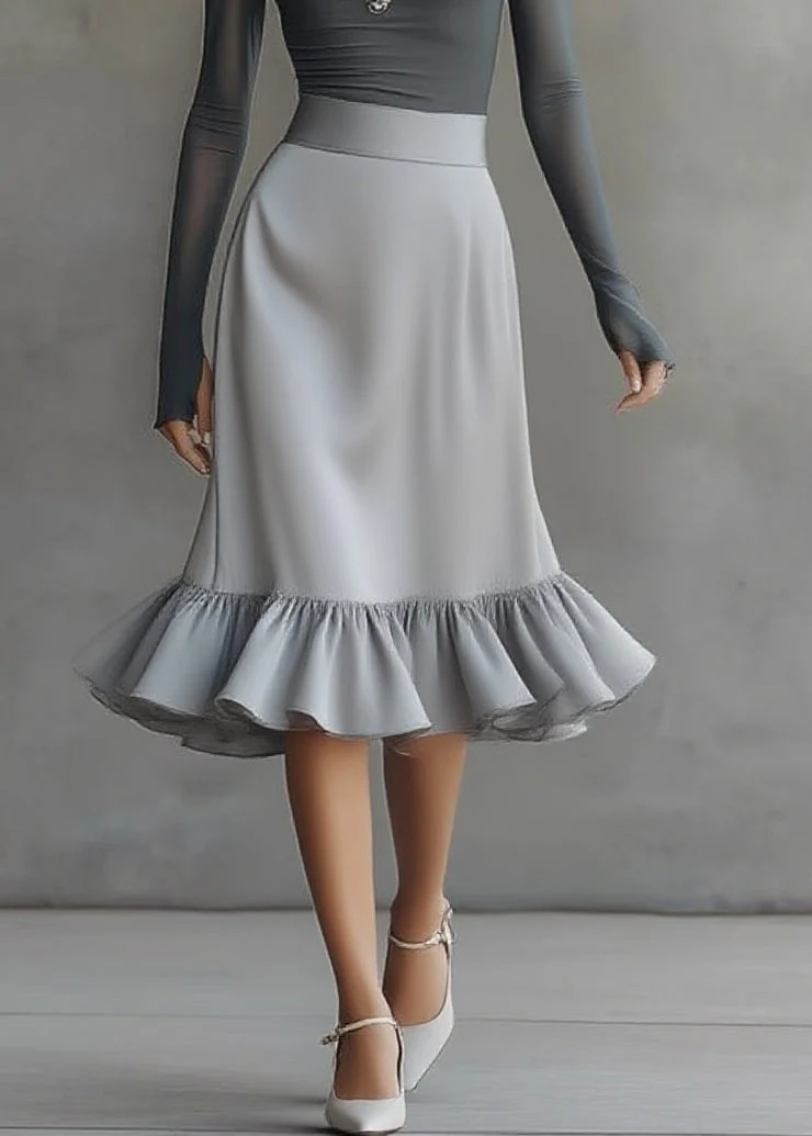 Vivienne | Off-Shoulder Top & Ruffle Midi Skirt Set