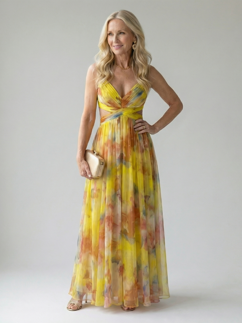 Fenna | Soft Wrap Maxi Dress