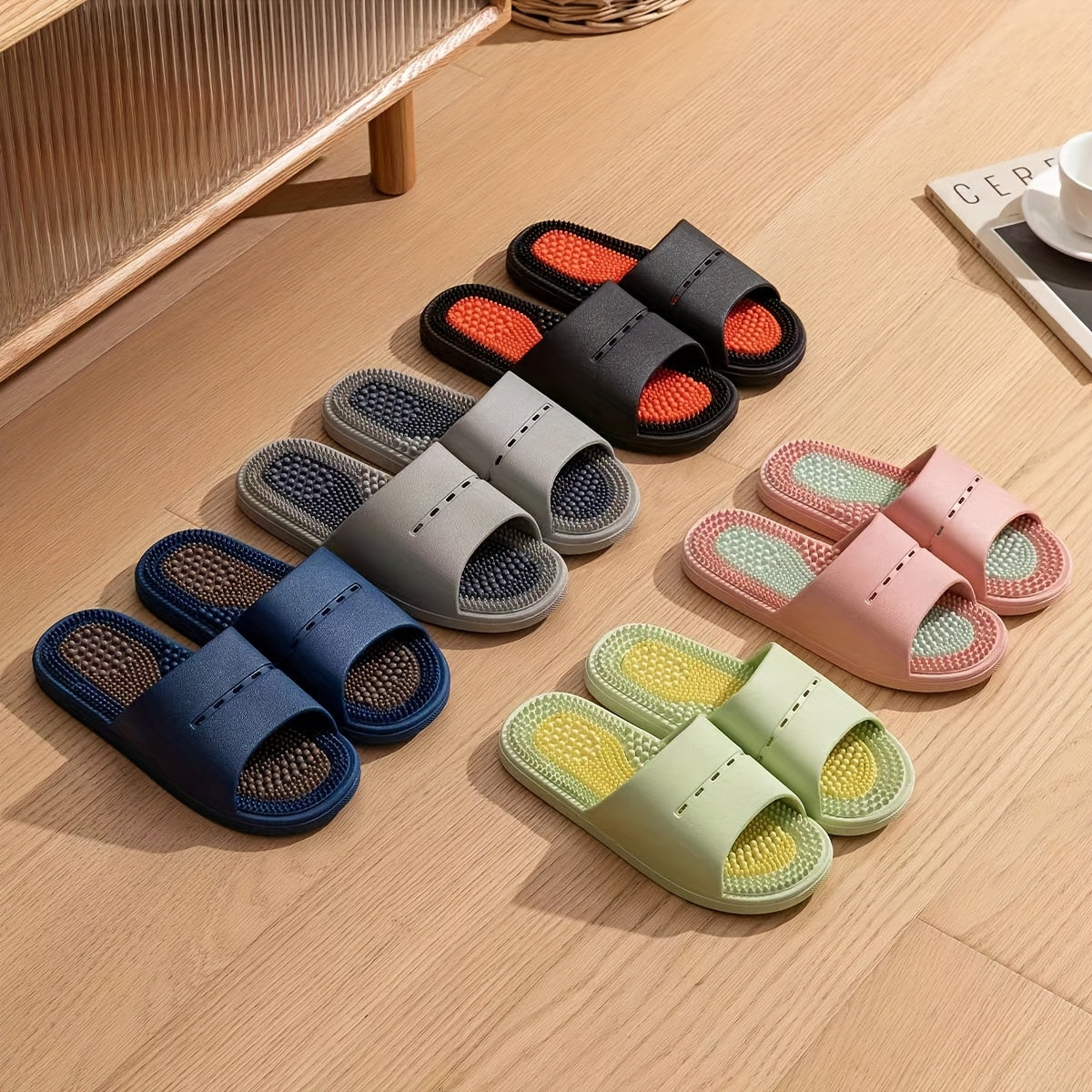 Lily | Massage Nodule Comfort Slippers