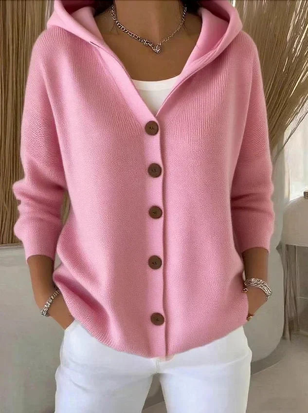 Willow | Hooded Knit Cardigan