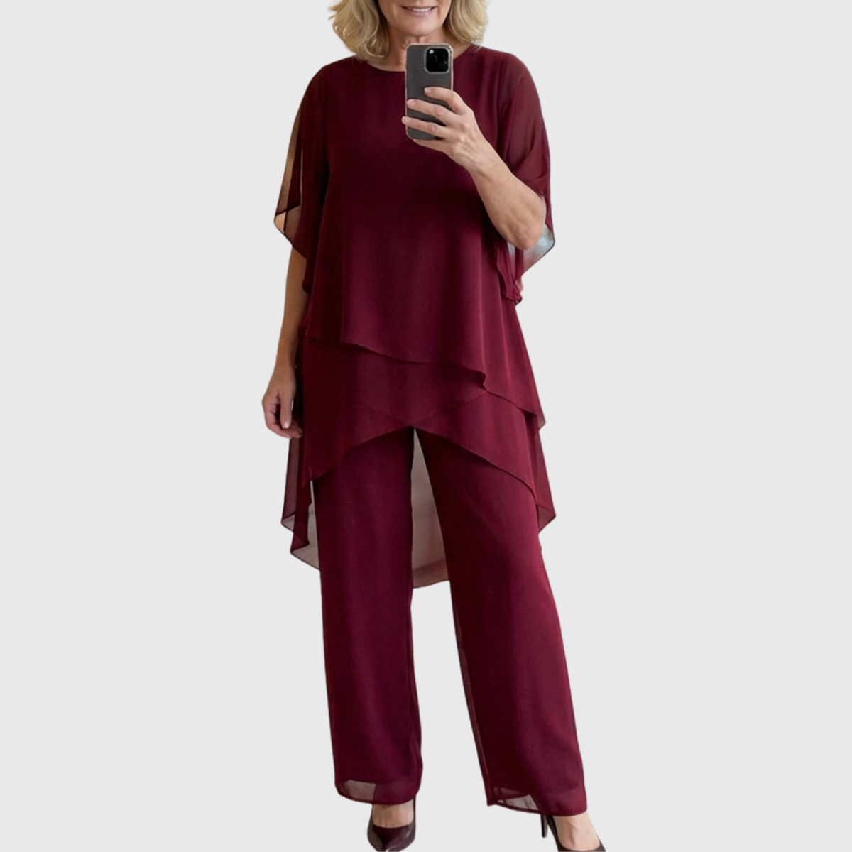 Elara | Fluid Palazzo Set