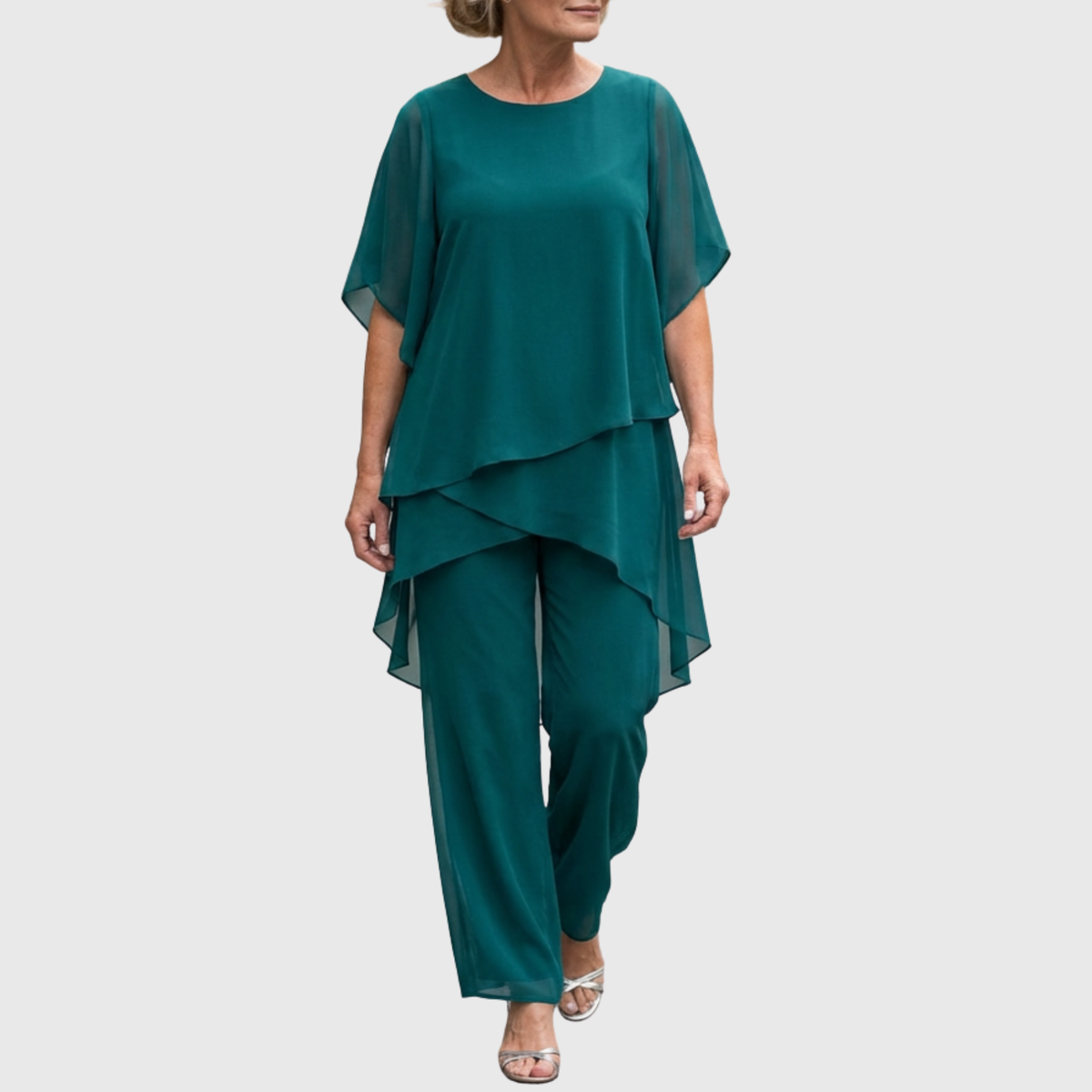 Elara | Fluid Palazzo Set