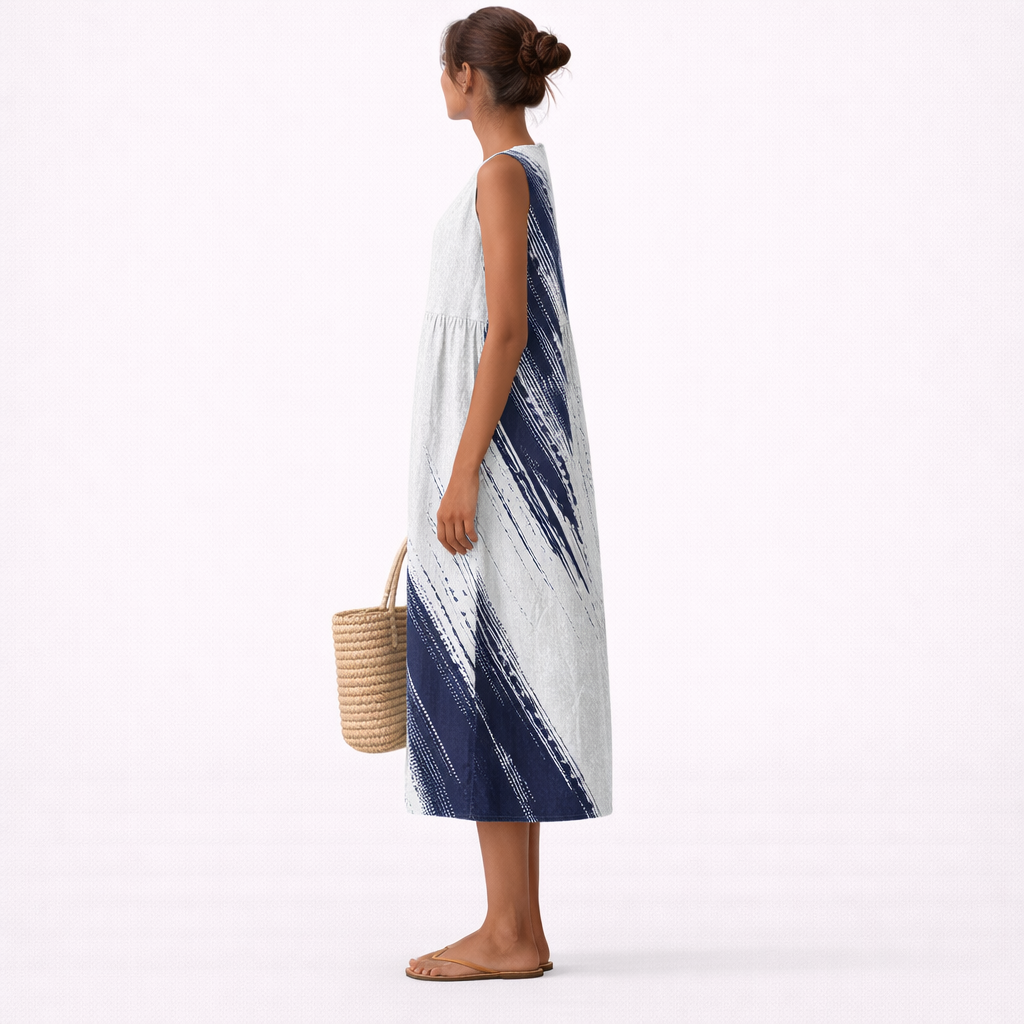 Elena | Elegant Day Midi Dress