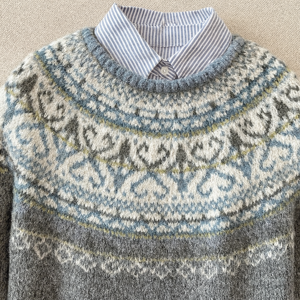 Cheryl | Chic Vintage Knit Sweater