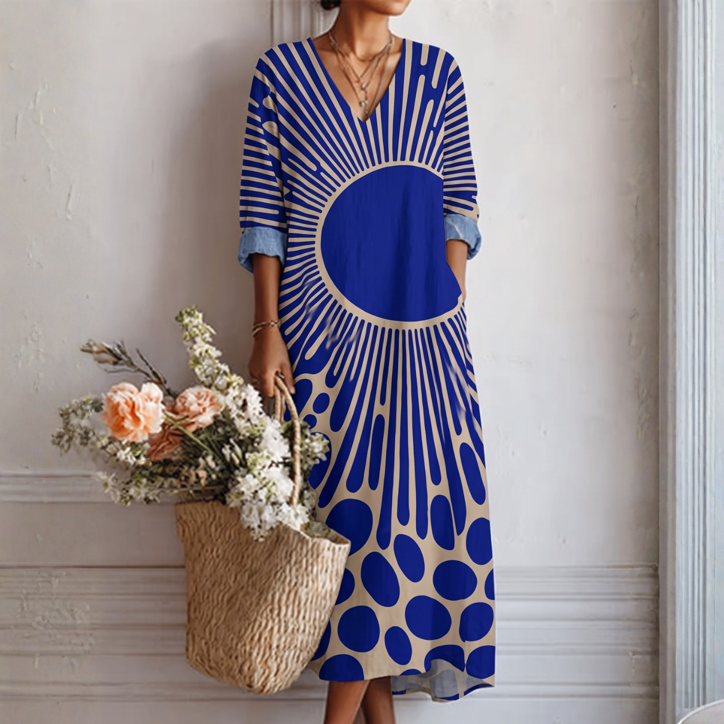 Eva | Comfortable Everyday Dress with Pockets