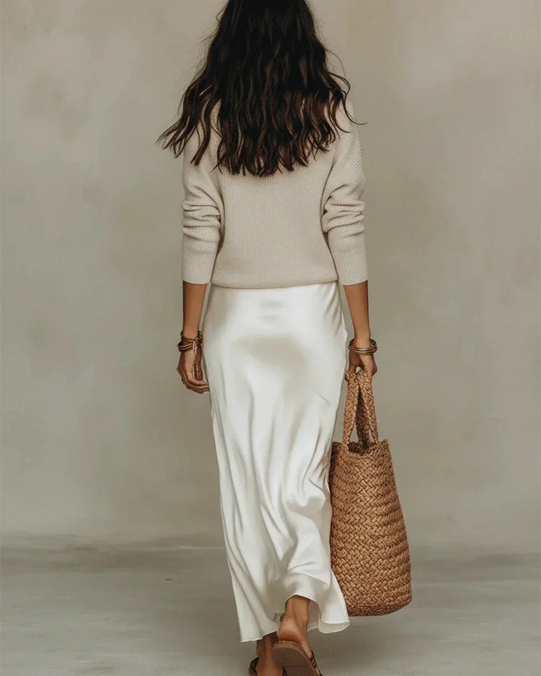 Brisa Midi Dress with Matching Sweater