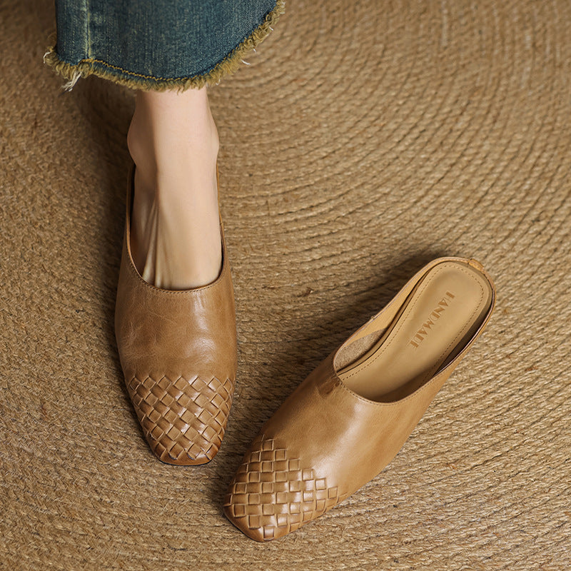 Helma | Genuine Leather Mules