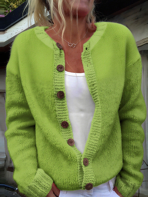 Foxfield | Classic Button-Front Knit Cardigan