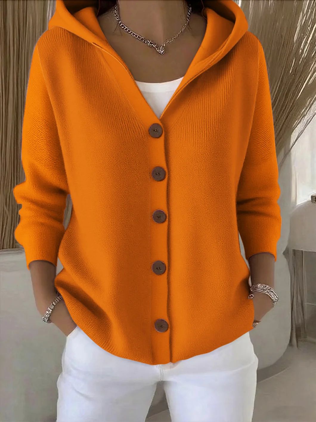 Willow | Hooded Knit Cardigan