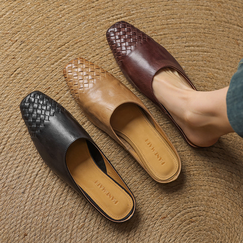 Helma | Genuine Leather Mules