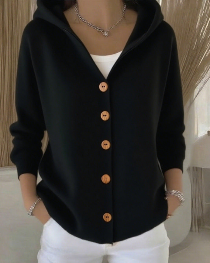 Willow | Hooded Knit Cardigan